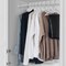 Casafield - 10 Wooden Suit Hangers - Premium Lotus Wood with Notches & Chrome Swivel Hook for Dress Clothes, Coats, Jackets, Pants, Shirts, Skirts